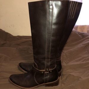 EUC matisse dark drown riding boots 8.5